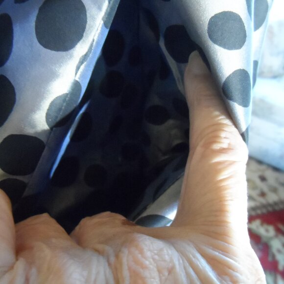 New Moschino CheapandChic Gold/Black Print 100% Silk Front Button Coat Size 4 - Picture 9 of 16